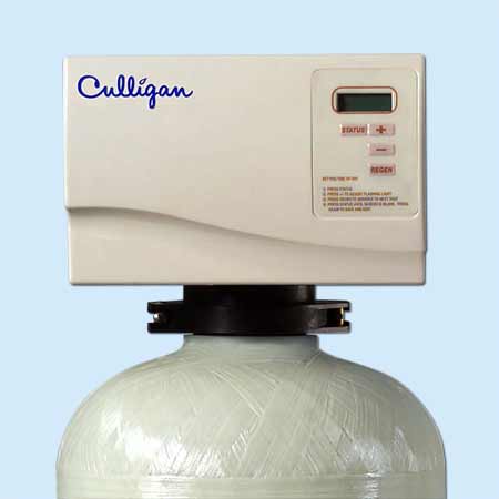 What is the standard maintenance for a Culligan water softener?