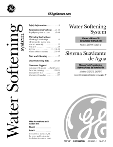 Can You Rely On A GE Water Softener? - soft water system, Nuvo water softener, home water system, GE water softener